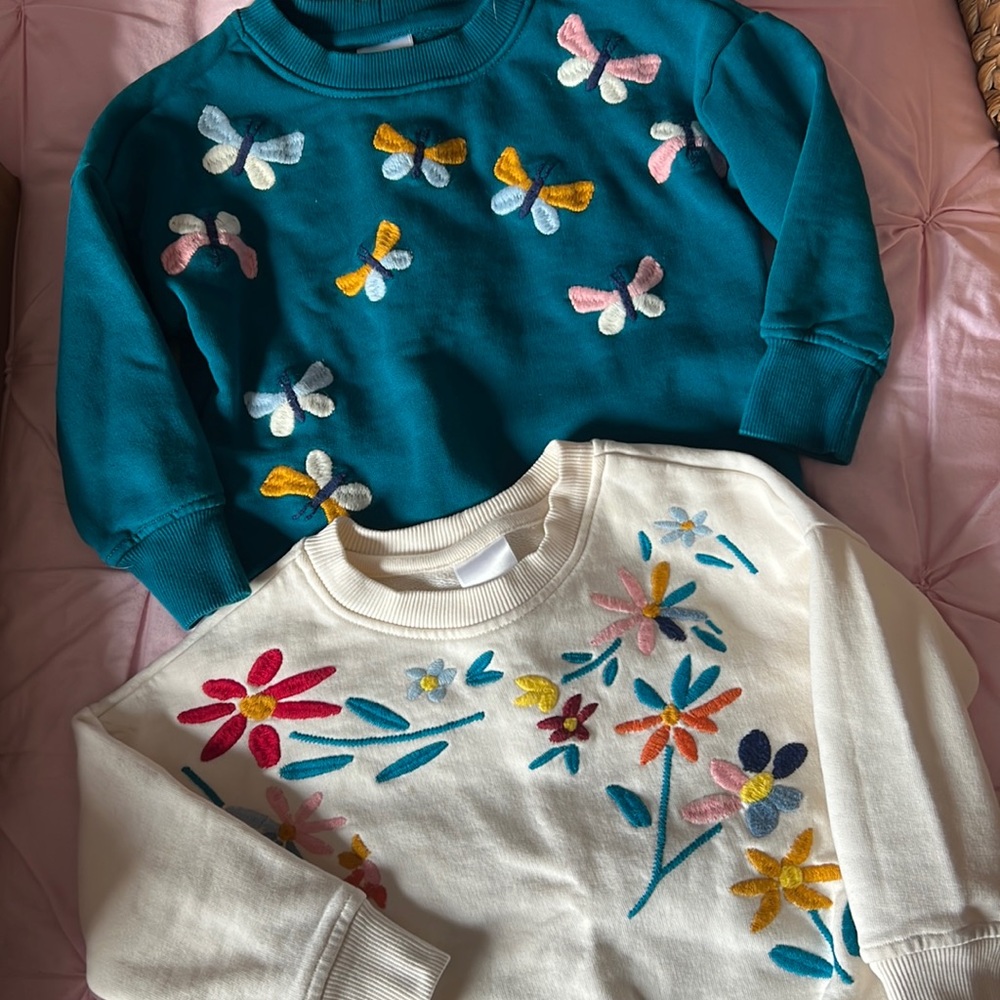 Hanna Andersson Toddler 90 3t sweat shirts 2 available